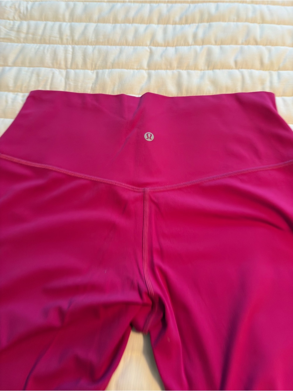 Lululemon High-Rise Leggings in Bright Magenta Size 10